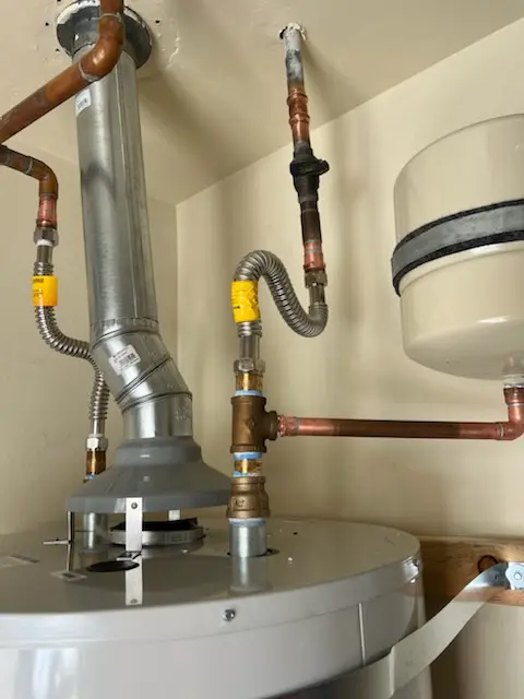 Water heater installation and plumbing repair in East Nantmeal